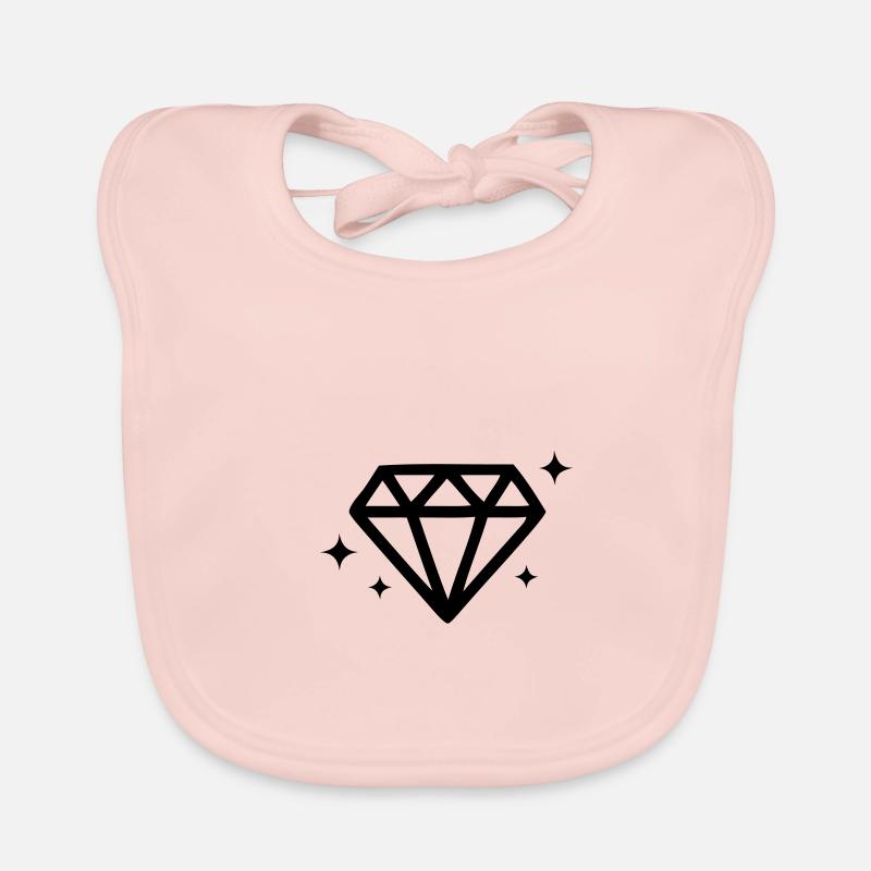 diamond Organic Baby Bibs
