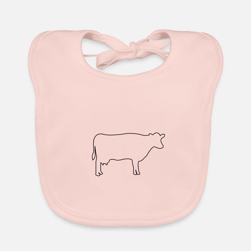 vache Bavoir bio Bébé