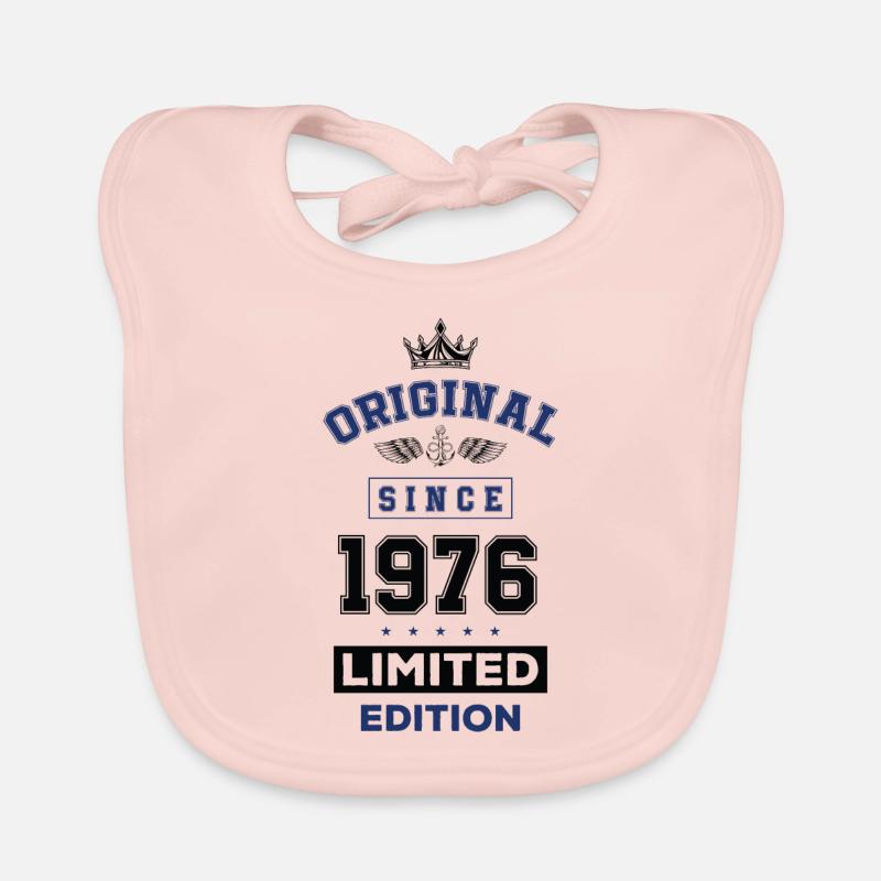 1976 limited edition Geburtstag Baby Bio-Lätzchen