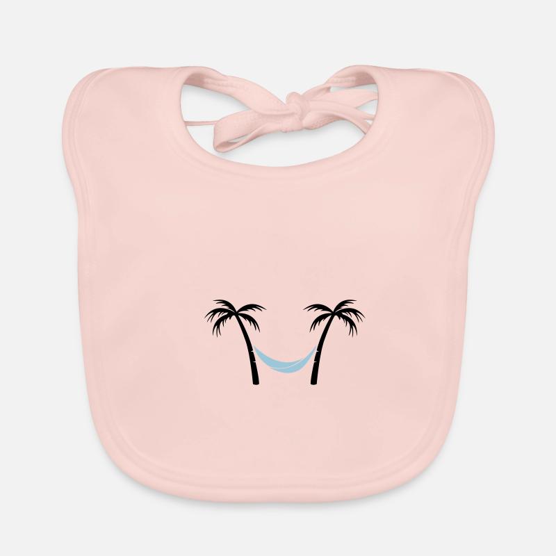 palm hammock 2 Organic Baby Bibs