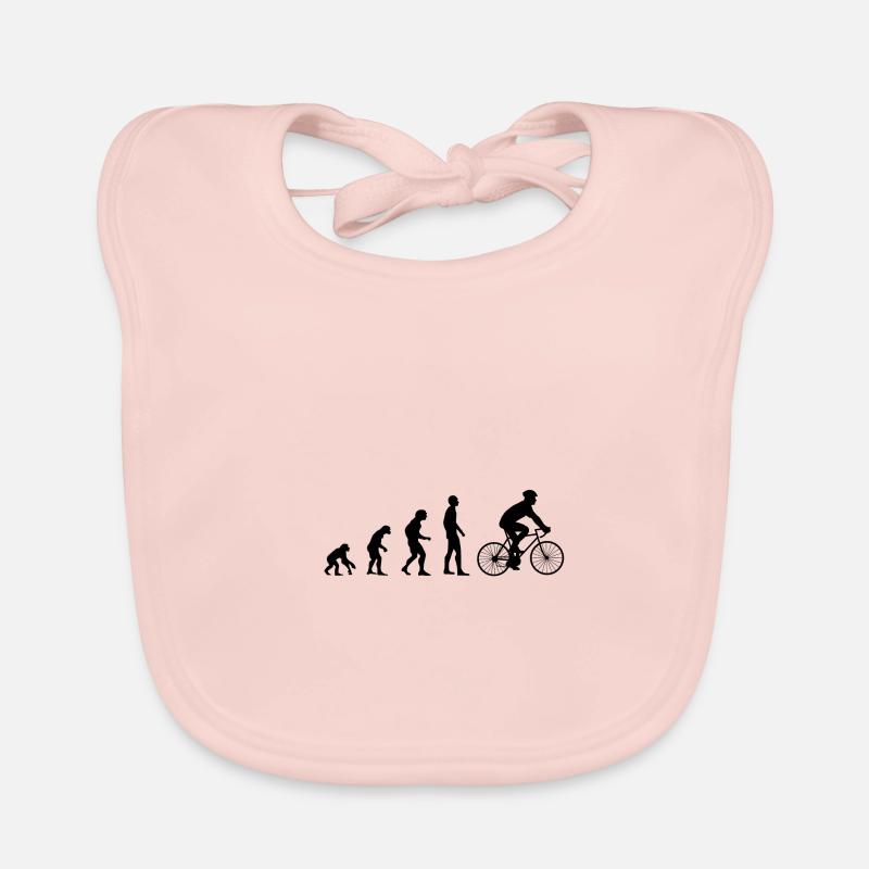Evolution cyclist Organic Baby Bibs