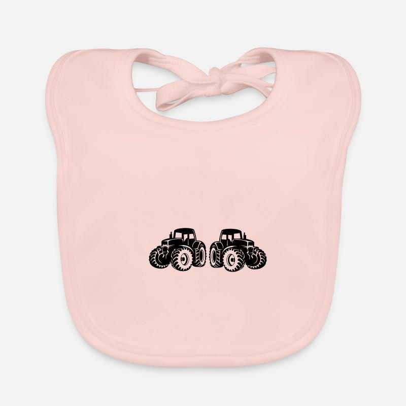 tracteurs Bavoir bio Bébé