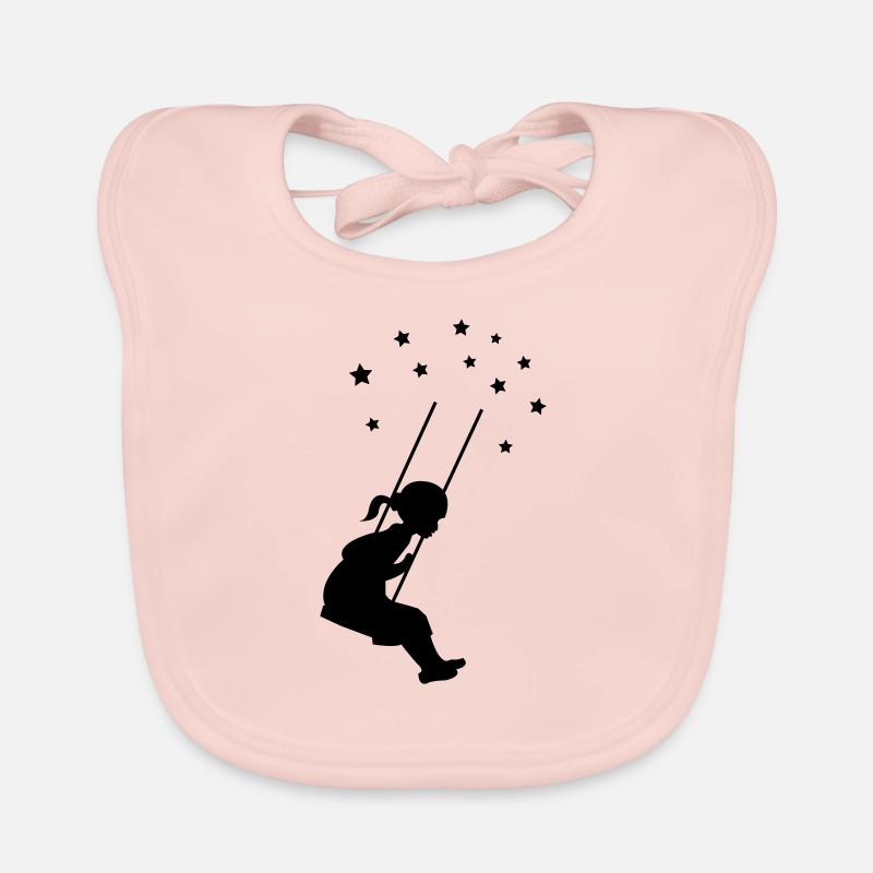 fille swing star Bavoir bio Bébé