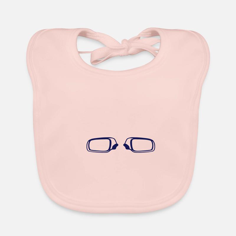 Side view mirrors 2 Organic Baby Bibs