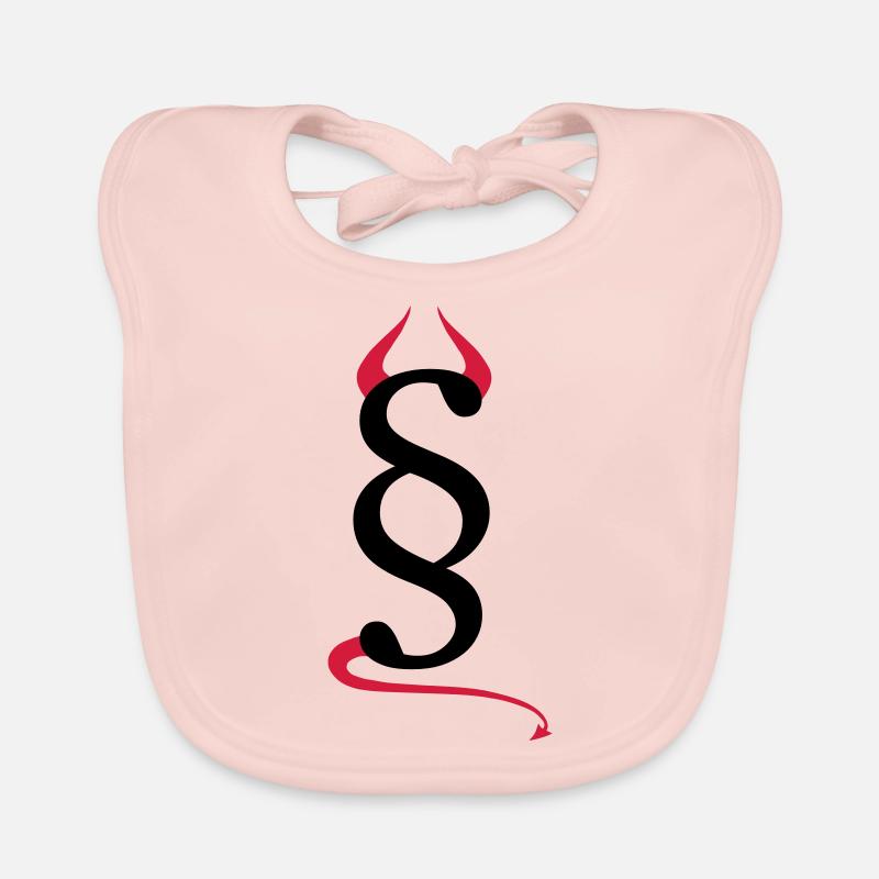 Devils Paragraph Baby Bio-Lätzchen