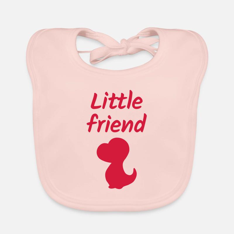 Petit ami (bébé dinosaure) Bavoir bio Bébé