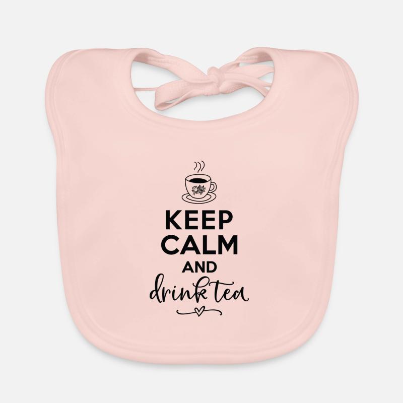 Tea Teapot Sayings Funny Gift Teacup Tea Organic Baby Bibs