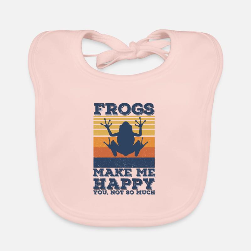 Grenouille Bavoir bio Bébé