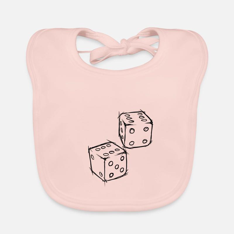 Cube "white" Organic Baby Bibs