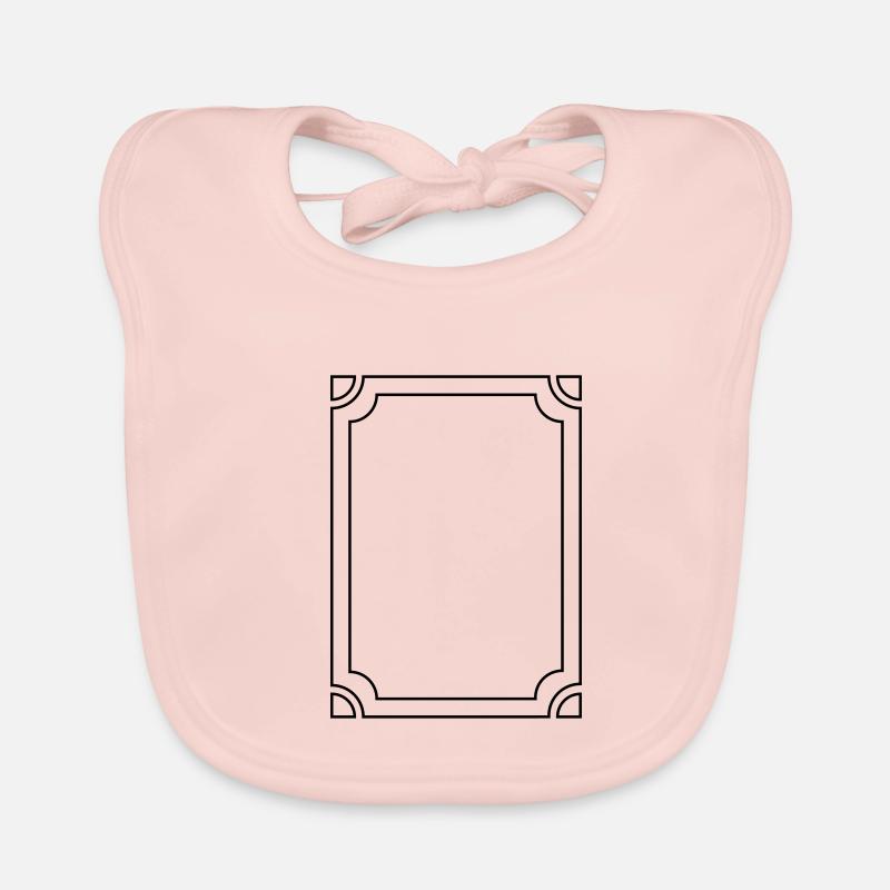 Picture Frame Organic Baby Bibs
