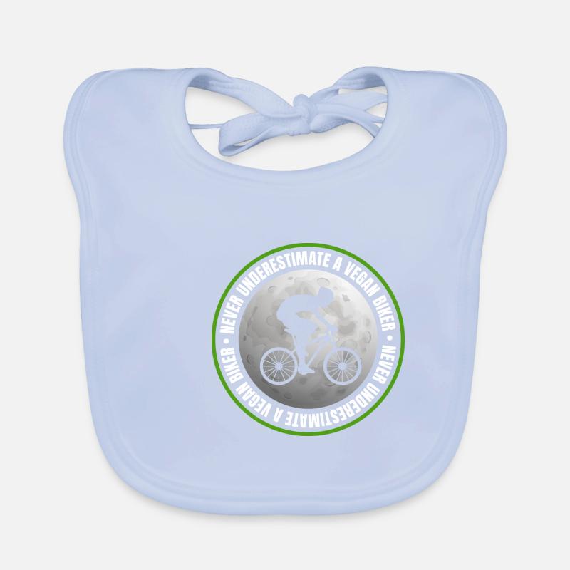 Merveilleuse citation de motard végétalien Bavoir bio Bébé