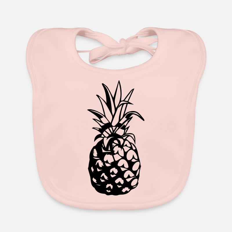 ananas Baby Bio-Lätzchen