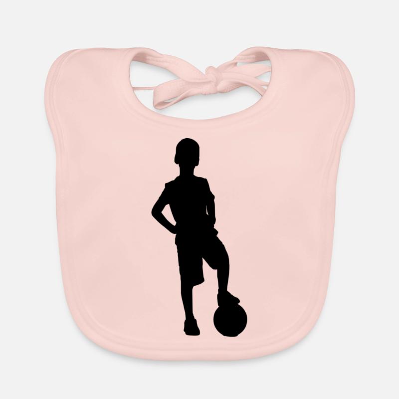 Fussball Junge Baby Bio-Lätzchen
