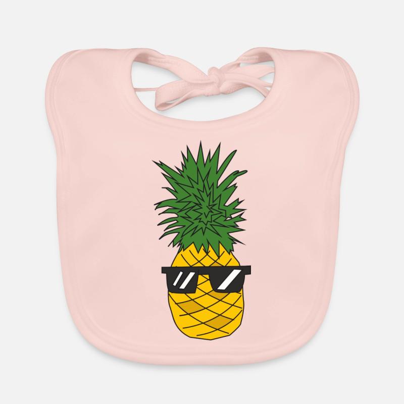 pineapple Organic Baby Bibs