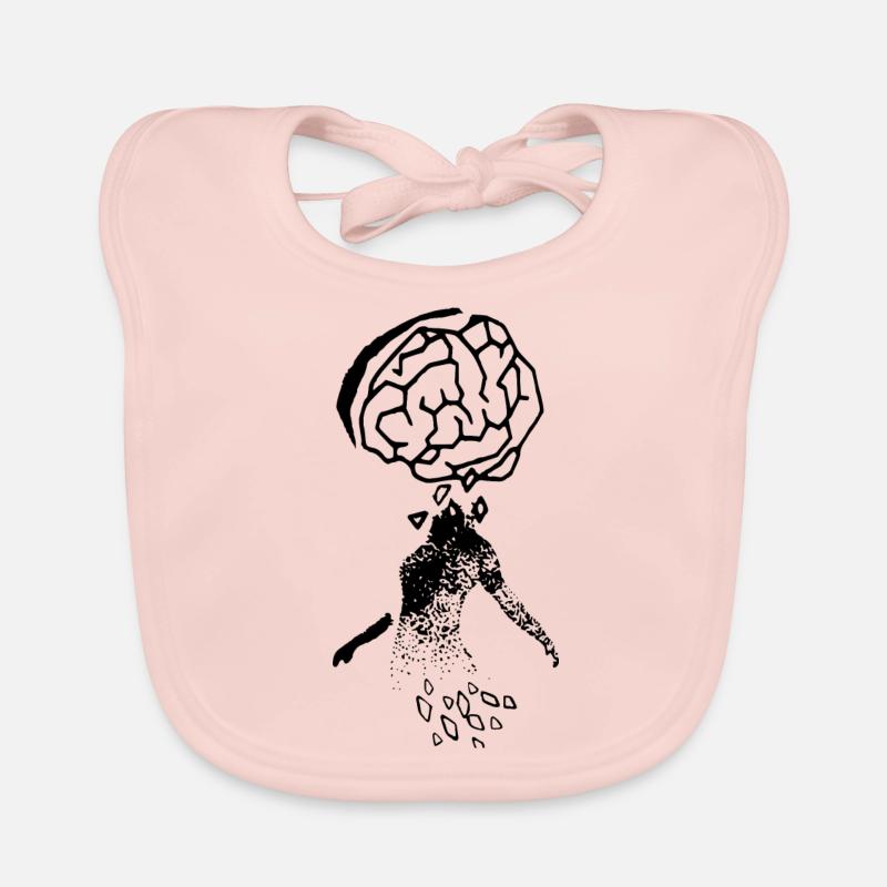 cerveau Bavoir bio Bébé