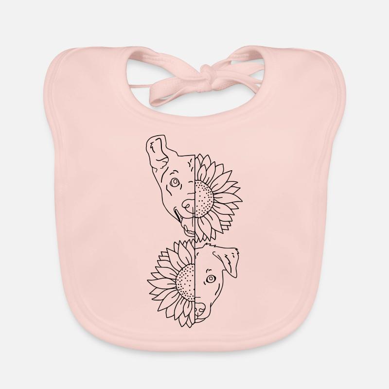 dog Organic Baby Bibs