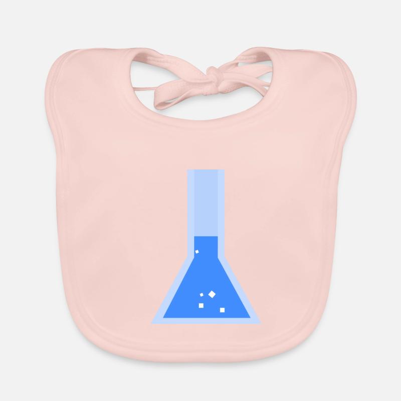 Clip - flask Organic Baby Bibs