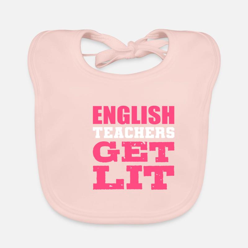 Lehrer wird beleuchtet ESL -Lehrer Gift Baby Bio-Lätzchen