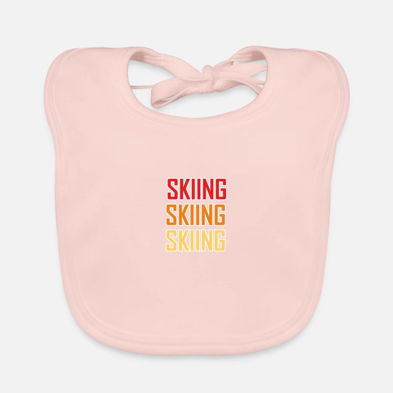 Ski Ski Ski Baby Bio-Lätzchen
