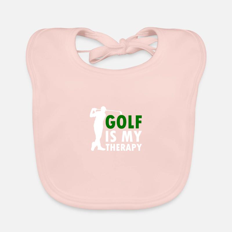 Golf - Baby Bio-Lätzchen - Rose