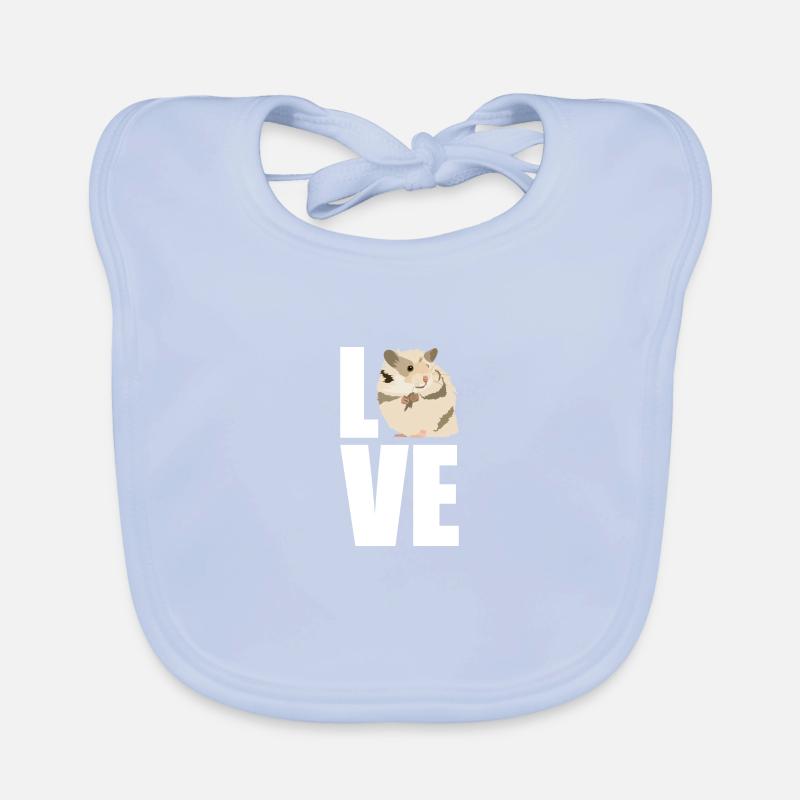 hamster Organic Baby Bibs