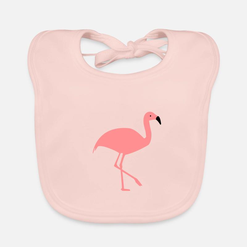 Flamingo Baby Bio-Lätzchen
