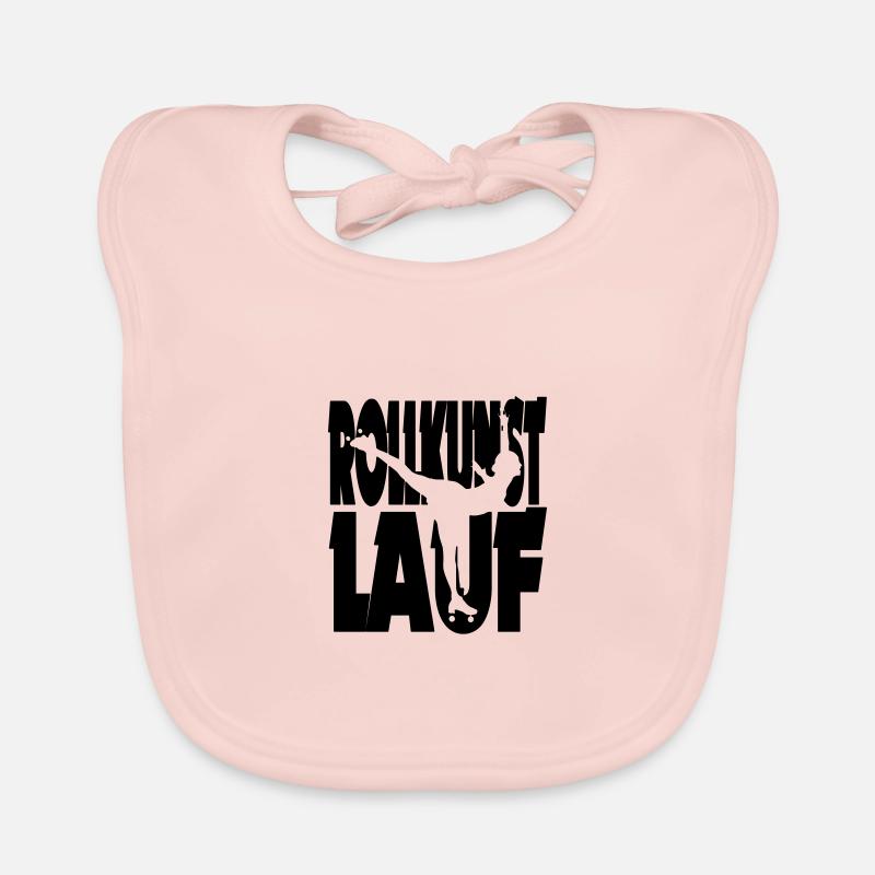 Rollkunstlauf Schnitt 1 Baby Bio-Lätzchen