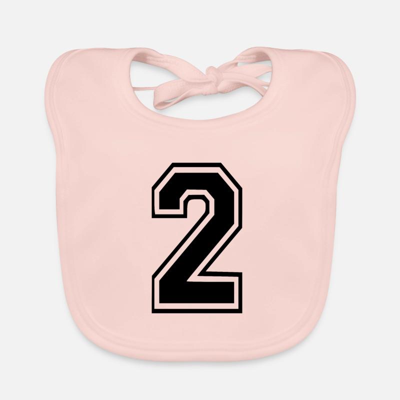 2 Organic Baby Bibs
