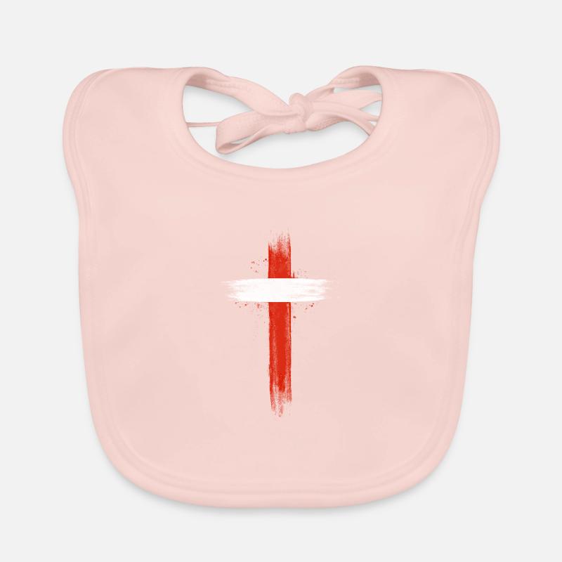 Austria Flag Austria Austrian Flag AT Organic Baby Bibs