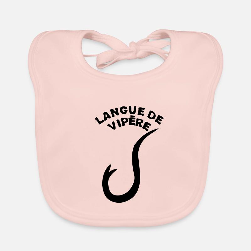 langue vipere expression 1 Baby Bio-Lätzchen