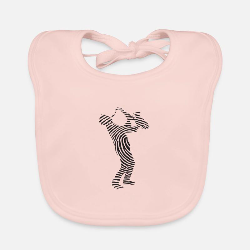 saxophone Bavoir bio Bébé