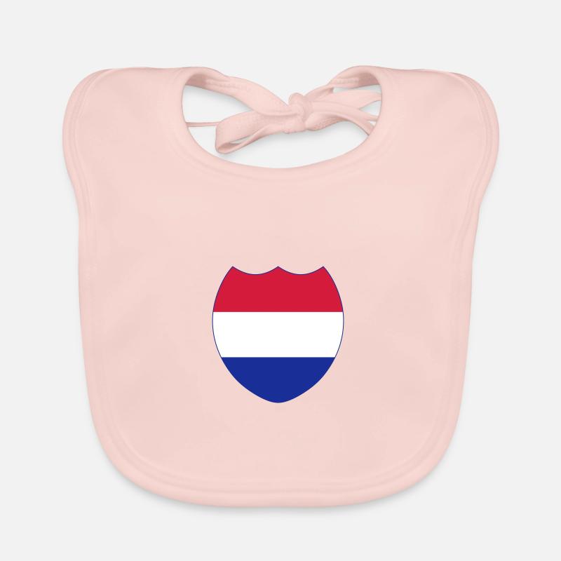 *** Pays-Bas *** Bavoir bio Bébé