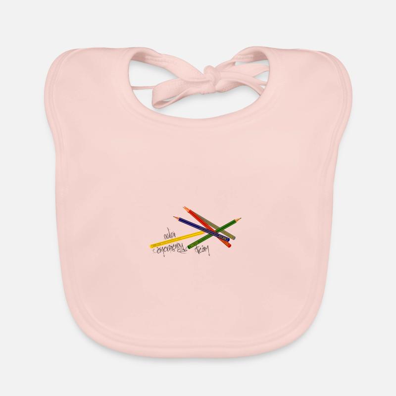 Crayons Organic Baby Bibs