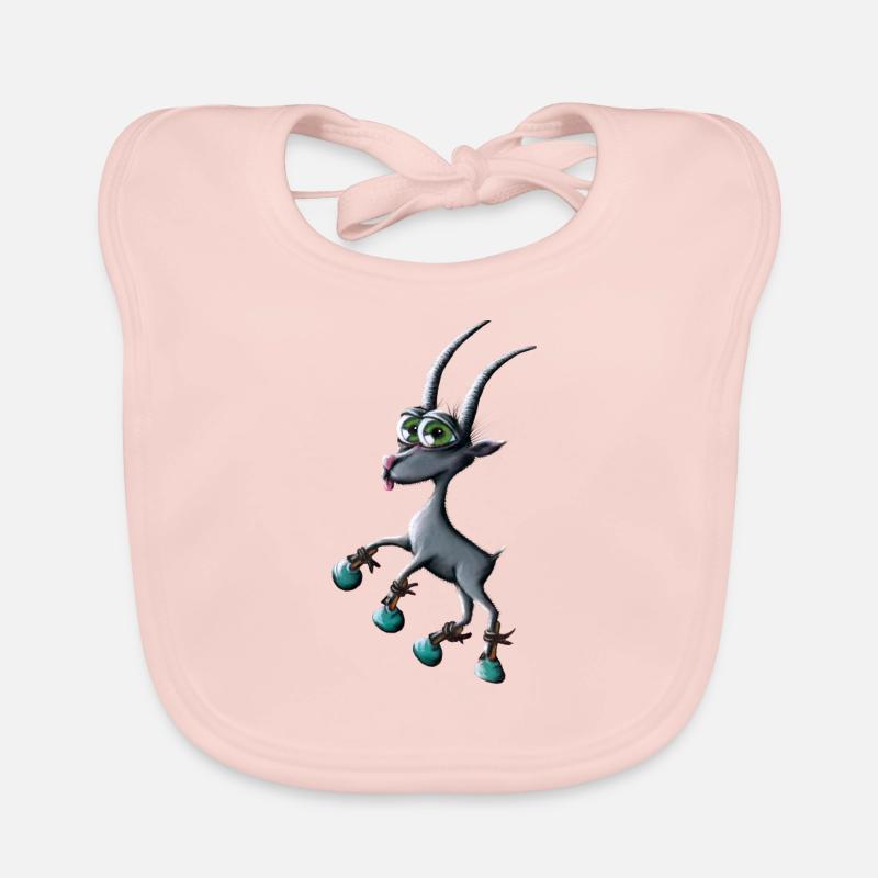 Sternzeichen Steinbock Baby Bio-Lätzchen