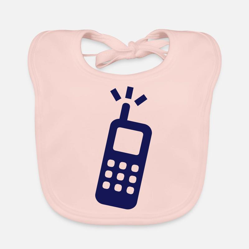 phone Organic Baby Bibs