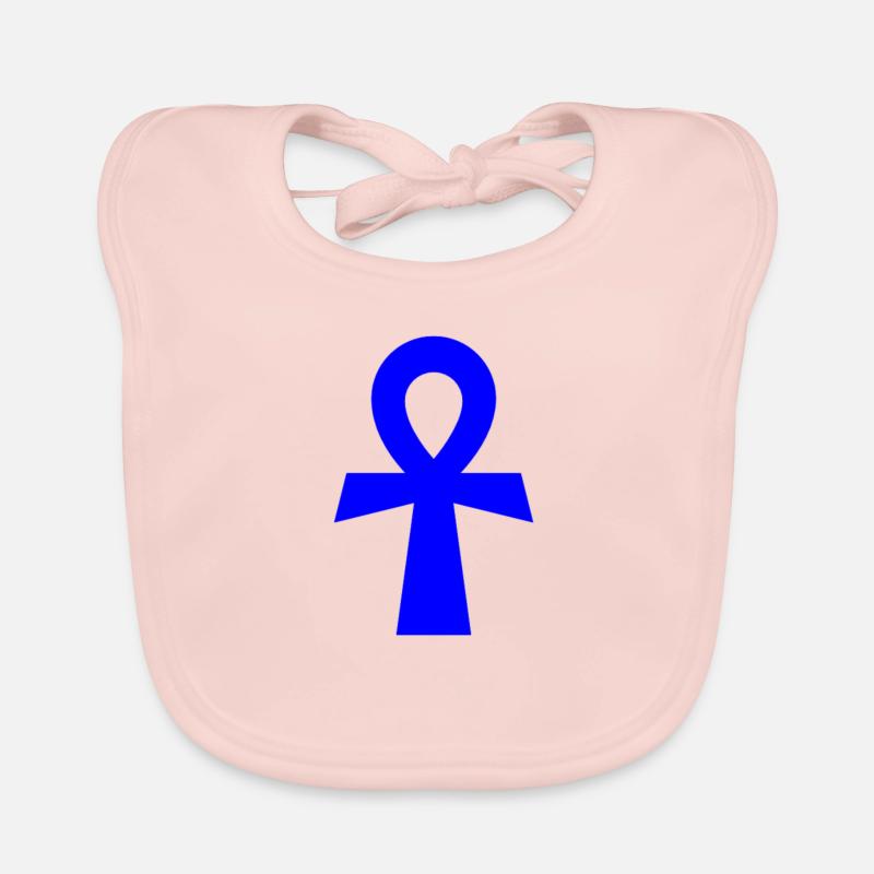 Croix d'Ankh Bavoir bio Bébé