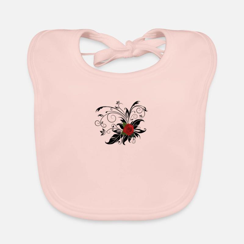 fleur Bavoir bio Bébé