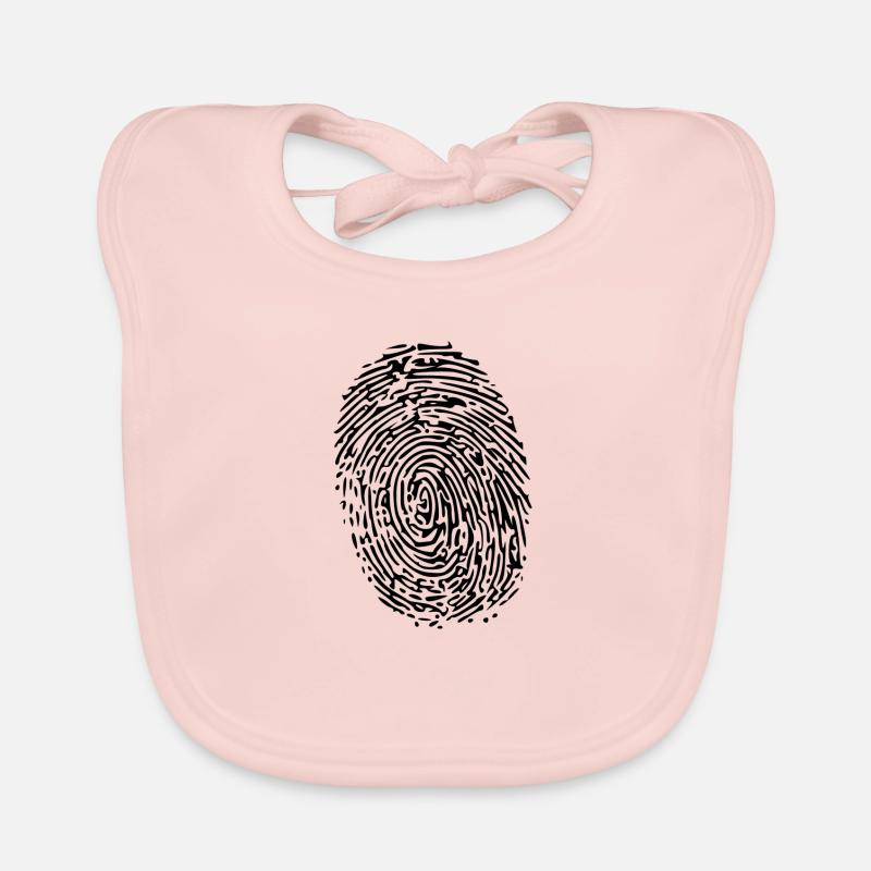 empreinte digitale Bavoir bio Bébé