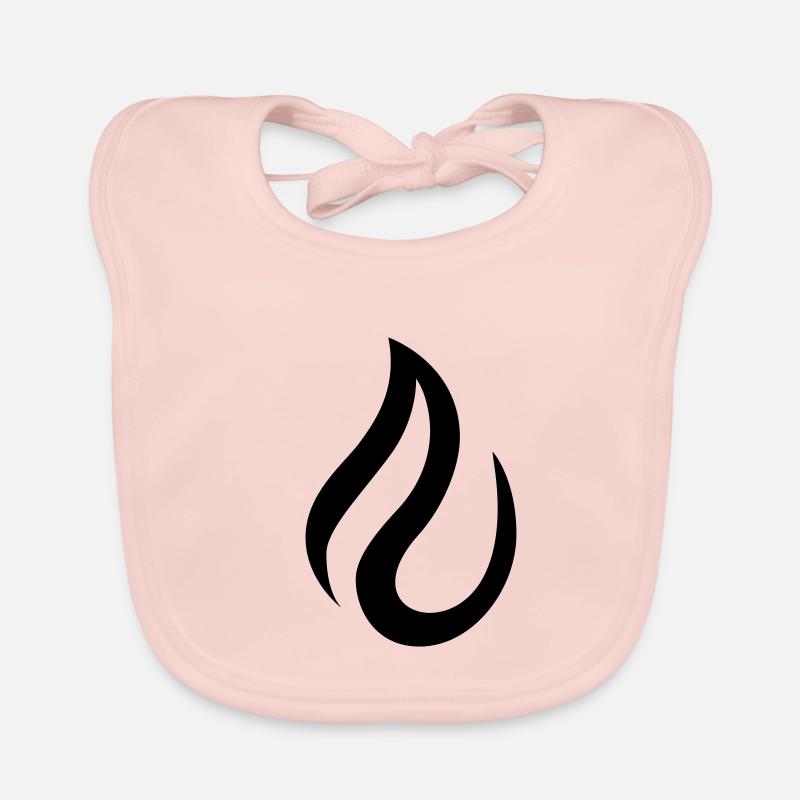 Flamme Baby Bio-Lätzchen