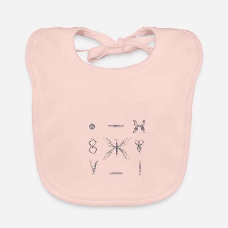 insects Organic Baby Bibs