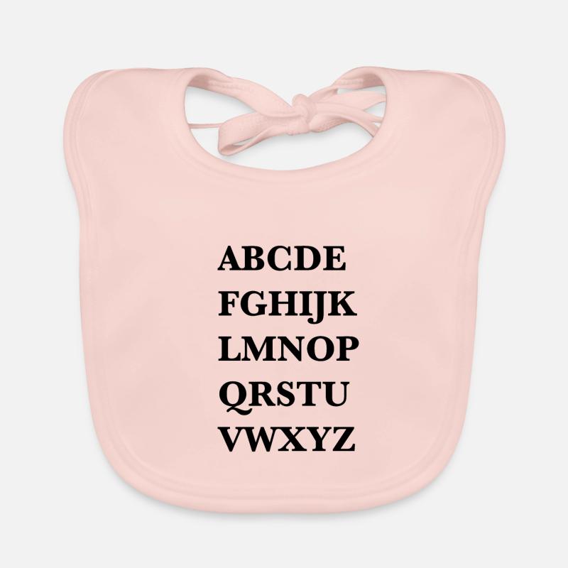 Alphabet Bavoir bio Bébé