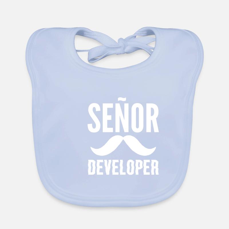 Senor-Entwickler Programmierer Gift Baby Bio-Lätzchen