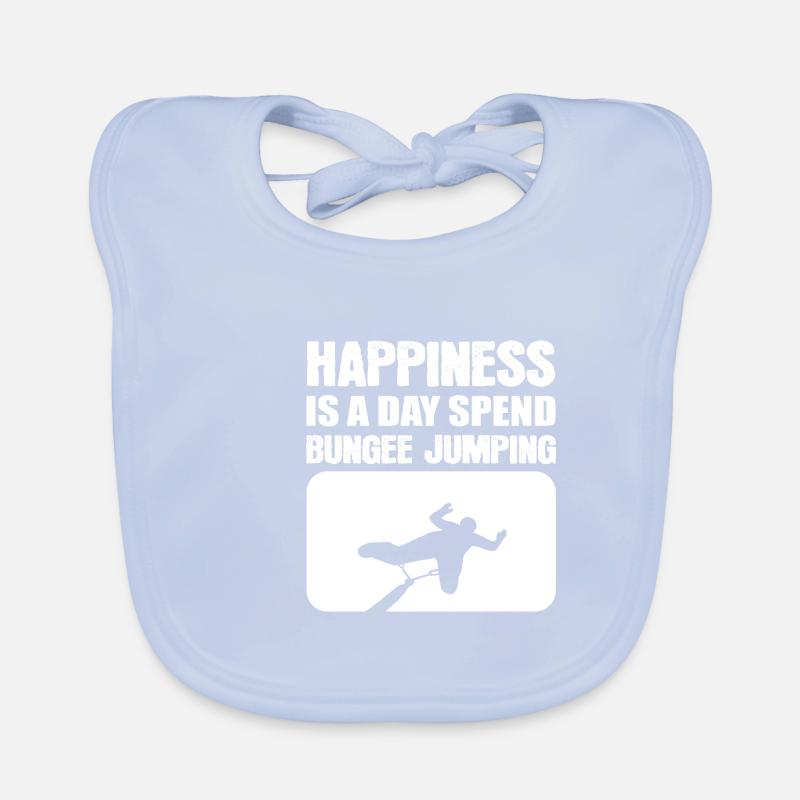 Spend Bungee Jumping Adventurous Pers Organic Baby Bibs