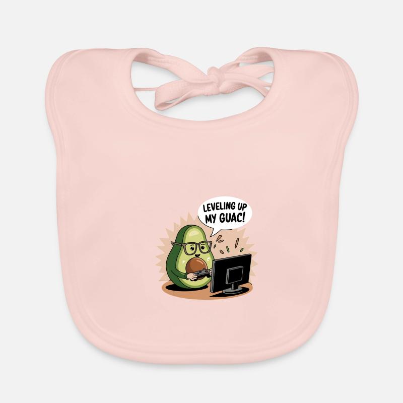Avocat Améliorer mon guacamole Bavoir bio Bébé