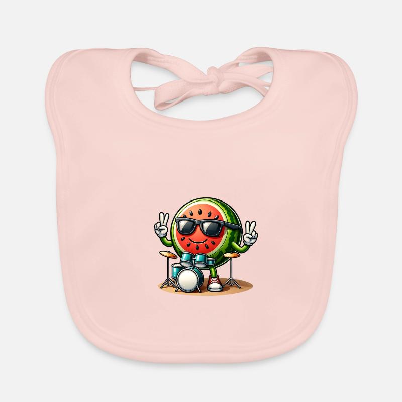 Global - Black without Japan Template Organic Baby Bibs
