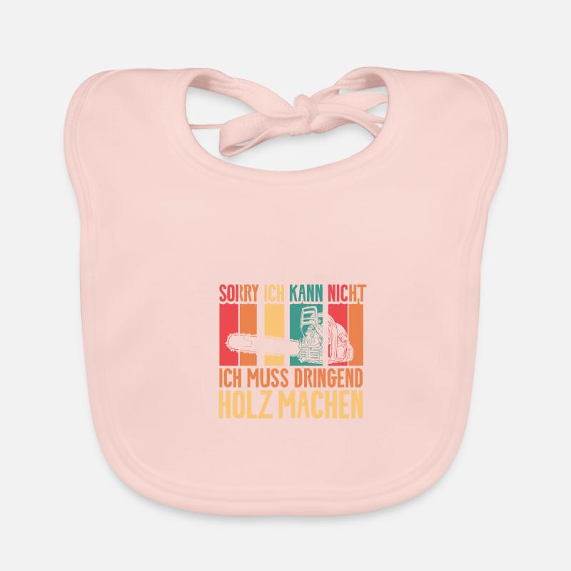 Must make wood urgently Forester Men Organic Baby Bibs