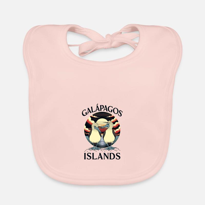 Îles Galapagos Bavoir bio Bébé