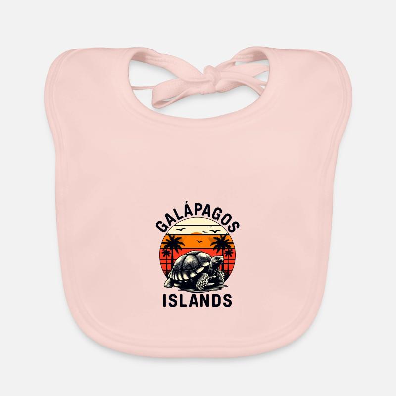 Îles Galápagos Bavoir bio Bébé