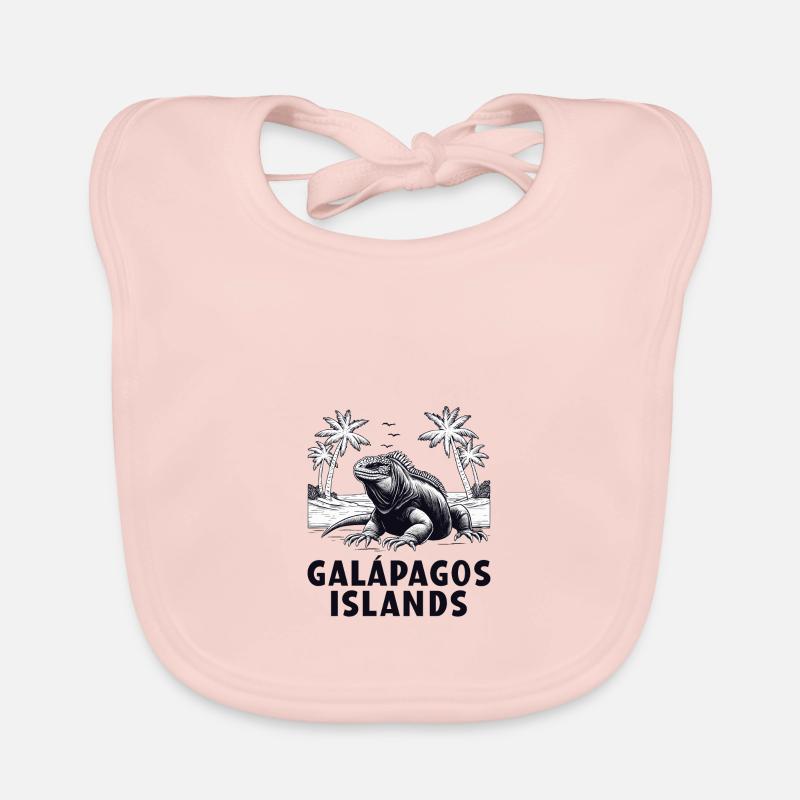 Îles Galapagos Bavoir bio Bébé