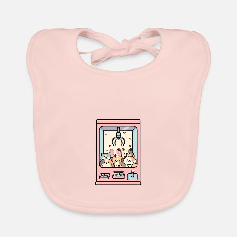 Cat Claw Machine Organic Baby Bibs